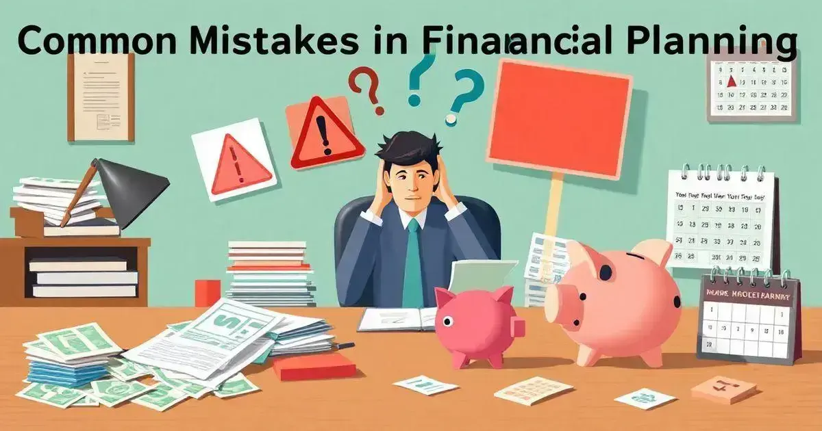 Common Mistakes in Financial Planning