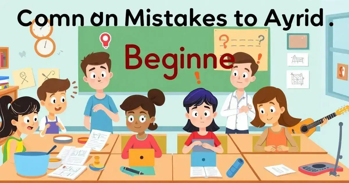 Common Mistakes to Avoid as a Beginner