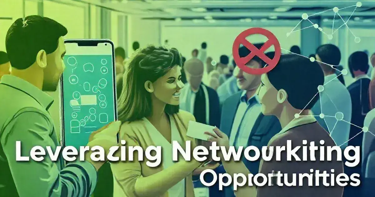 Leveraging Networking Opportunities