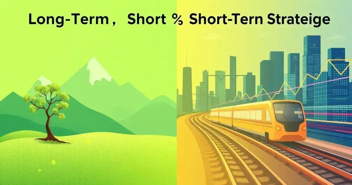 Long-Term vs. Short-Term Investing Strategies