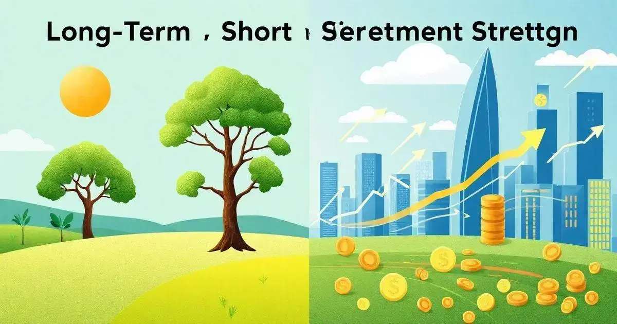 Long-Term vs. Short-Term Investment Strategies