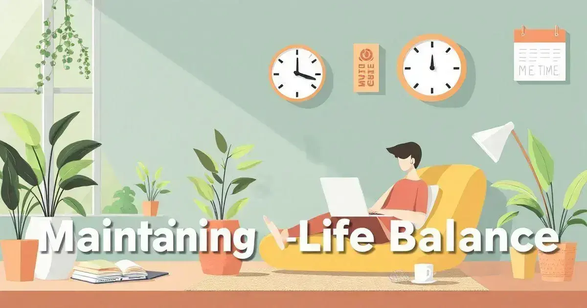 Maintaining Work-Life Balance