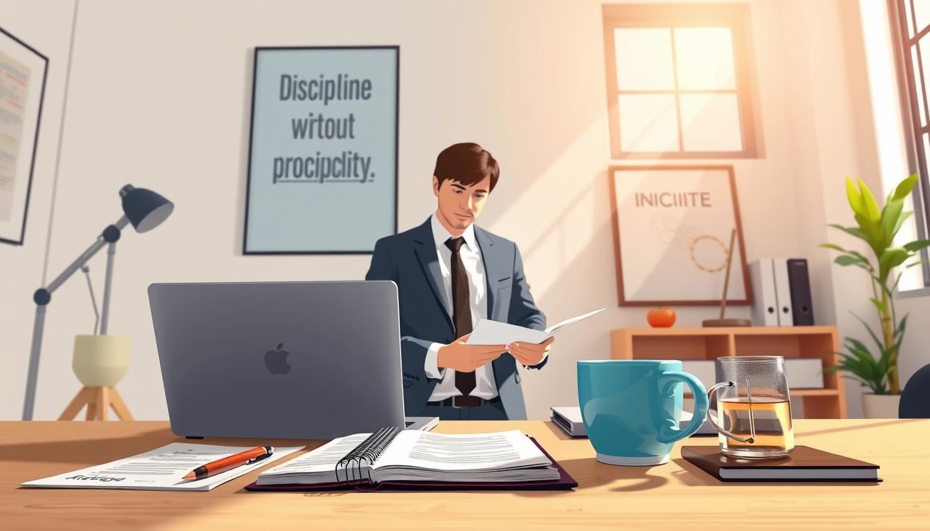 disciplina e produtividade