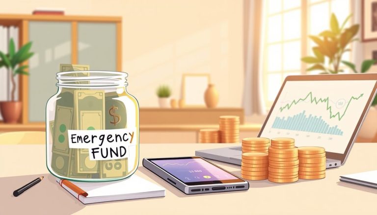 reserva de emergência e investimentos